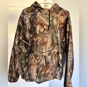 RedHead Fleece Long-Sleeve camo Pullover for Men. Medium